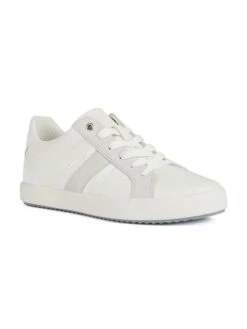 Geox Sneakers "Dblomiee" Wit -Gstar Kleding Winkel geox sneakers dblomiee wit 1