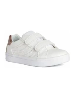 Geox Sneakers "Djrock" Wit/lichtroze -Gstar Kleding Winkel geox sneakers djrock wit lichtroze 1