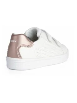 Geox Sneakers "Djrock" Wit/lichtroze -Gstar Kleding Winkel geox sneakers djrock wit lichtroze 3