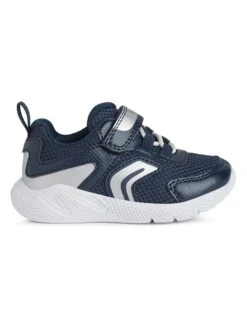 Geox Sneakers "Sprintye" Donkerblauw/zilverkleurig