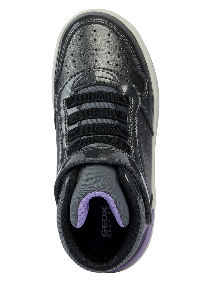 Geox Sneakers "Washiba" Antraciet/paars 7 Geox Sneakers "Washiba" Antraciet/paars - Afbeelding 5