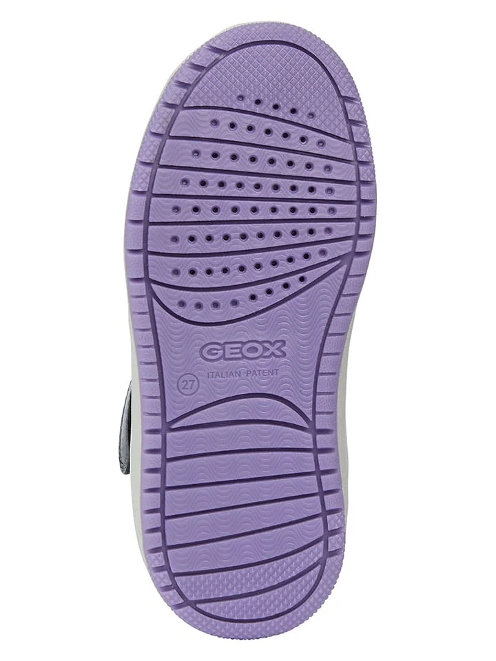 Geox Sneakers "Washiba" Antraciet/paars 8 Geox Sneakers "Washiba" Antraciet/paars - Afbeelding 6