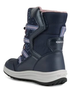 Geox Winterboots "Roby" Donkerblauw -Gstar Kleding Winkel geox winterboots roby donkerblauw 2