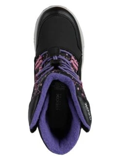 Geox Winterboots "Roby" Zwart -Gstar Kleding Winkel geox winterboots roby zwart 4