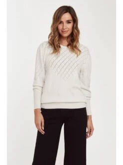 Trui "Geranium" Crème