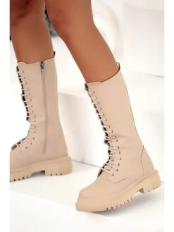 Laarzen Zandkleurig -Gstar Kleding Winkel gerois laarzen zandkleurig 3