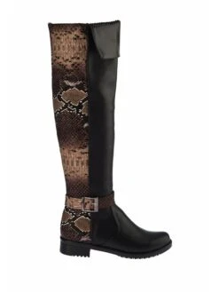 Laarzen Zwart/meerkleurig -Gstar Kleding Winkel gerois laarzen zwart meerkleurig 1