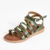 Teensandalen Olijfgroen -Gstar Kleding Winkel gerois teensandalen olijfgroen