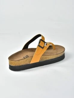 Teenslippers Mosterdgeel -Gstar Kleding Winkel gerois teenslippers mosterdgeel 2