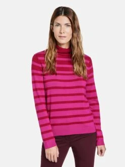 Gerry Weber Coltrui Roze/rood -Gstar Kleding Winkel gerry weber coltrui roze rood 2