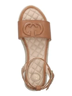 Gerry Weber Leren Haksandalen Lichtbruin -Gstar Kleding Winkel gerry weber leren haksandalen lichtbruin 5