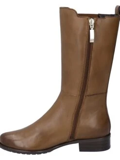 Gerry Weber Leren Laarzen "Carla" Cognackleurig -Gstar Kleding Winkel gerry weber leren laarzen carla cognackleurig 2