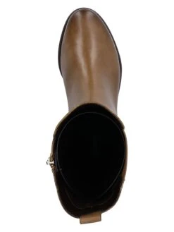 Gerry Weber Leren Laarzen "Carla" Cognackleurig -Gstar Kleding Winkel gerry weber leren laarzen carla cognackleurig 5