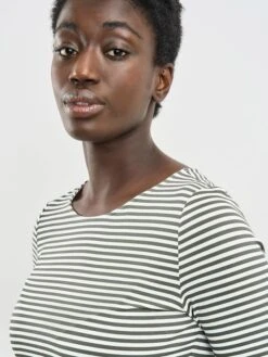 Gerry Weber Shirt Donkergroen/wit -Gstar Kleding Winkel gerry weber shirt donkergroen wit 3