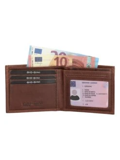 Leren Portemonnee Bruin - (B)10,5 X (H)9 X (D)1,5 Cm -Gstar Kleding Winkel gio gini leren portemonnee bruin b 10 5 x h 9 x d 1 5 cm 4