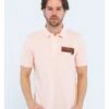 Poloshirt Zalmroze -Gstar Kleding Winkel giorgio di mare poloshirt zalmroze