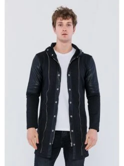 Tussenmantel Zwart/antraciet