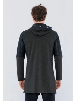 Tussenmantel Zwart/kaki -Gstar Kleding Winkel giorgio di mare tussenmantel zwart kaki 4