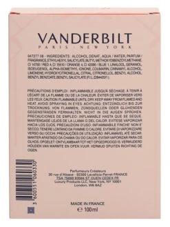 Miss Vanderbilt - Eau De Toilette, 100 Ml -Gstar Kleding Winkel gloria vanderbilt miss vanderbilt eau de toilette 100 ml 3