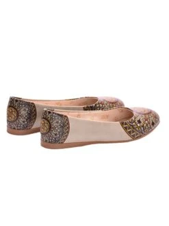 Ballerina's Crème/lichtblauw/geel -Gstar Kleding Winkel goby ballerinas creme lichtblauw geel 3