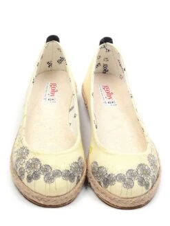 Ballerina's Crème/meerkleurig -Gstar Kleding Winkel goby ballerinas creme meerkleurig 1