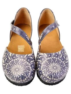 Ballerina's Met Bandje Blauw/meerkleurig -Gstar Kleding Winkel goby ballerinas met bandje blauw meerkleurig 1