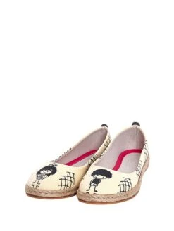 Ballerina's Wit/zwart -Gstar Kleding Winkel goby ballerinas wit zwart 2