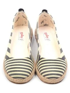 Ballerina's Zwart/wit -Gstar Kleding Winkel goby ballerinas zwart wit 1