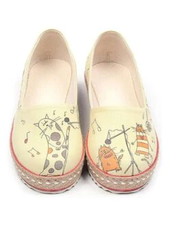 Espadrilles Lichtgeel/meerkleurig -Gstar Kleding Winkel goby espadrilles lichtgeel meerkleurig 4