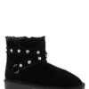 Leren Winterboots "Alba" Zwart -Gstar Kleding Winkel gooce leren winterboots alba zwart