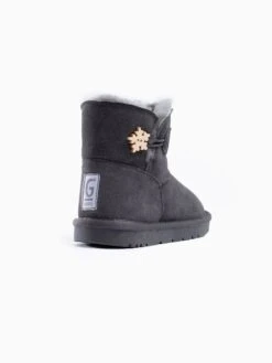 Leren Winterboots "Bientot" Grijs -Gstar Kleding Winkel gooce leren winterboots bientot grijs 3