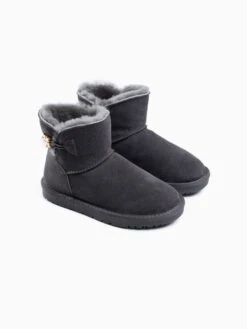 Leren Winterboots "Bientot" Grijs -Gstar Kleding Winkel gooce leren winterboots bientot grijs 7