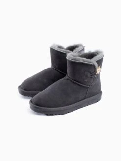 Leren Winterboots "Bientot" Grijs -Gstar Kleding Winkel gooce leren winterboots bientot grijs 8