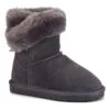 Leren Winterboots "Britany" Grijs -Gstar Kleding Winkel gooce leren winterboots britany grijs
