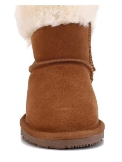 Leren Winterboots "Britany" Lichtbruin -Gstar Kleding Winkel gooce leren winterboots britany lichtbruin 2