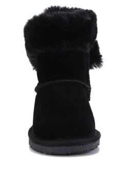 Leren Winterboots "Britany" Zwart -Gstar Kleding Winkel gooce leren winterboots britany zwart 2