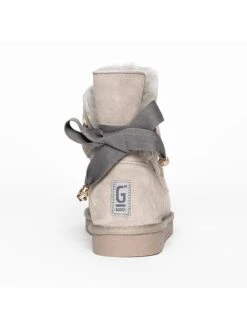 Leren Winterboots "Carly" Lichtgrijs -Gstar Kleding Winkel gooce leren winterboots carly lichtgrijs 15