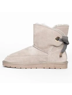 Leren Winterboots "Carly" Lichtgrijs -Gstar Kleding Winkel gooce leren winterboots carly lichtgrijs 17