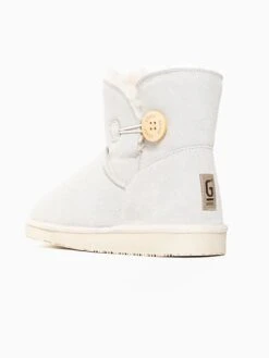 Leren Winterboots "Crestone" Wit -Gstar Kleding Winkel gooce leren winterboots crestone wit 2