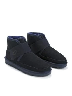 Leren Winterboots "Darlene" Donkerblauw -Gstar Kleding Winkel gooce leren winterboots darlene donkerblauw 3