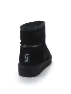 Leren Winterboots "Eppie" Zwart -Gstar Kleding Winkel gooce leren winterboots eppie zwart 2