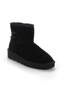 Leren Winterboots "Eppie" Zwart -Gstar Kleding Winkel gooce leren winterboots eppie zwart 4