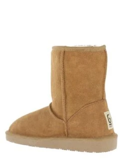 Leren Winterboots "Fairfield" Lichtbruin -Gstar Kleding Winkel gooce leren winterboots fairfield lichtbruin 2