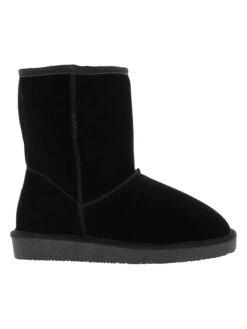 Leren Winterboots "Fairfield" Zwart -Gstar Kleding Winkel gooce leren winterboots fairfield zwart 1