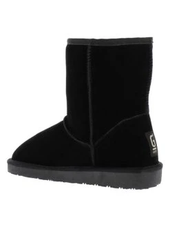 Leren Winterboots "Fairfield" Zwart -Gstar Kleding Winkel gooce leren winterboots fairfield zwart 2