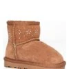 Leren Winterboots "Florette" Lichtbruin -Gstar Kleding Winkel gooce leren winterboots florette lichtbruin