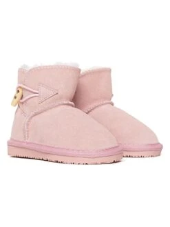 Leren Winterboots "Hubbard" Lichtroze -Gstar Kleding Winkel gooce leren winterboots hubbard lichtroze 4