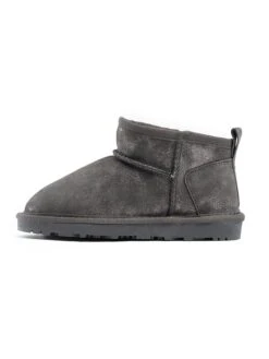 Leren Winterboots "Mindiki" Grijs -Gstar Kleding Winkel gooce leren winterboots mindiki grijs 2