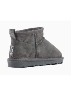 Leren Winterboots "Mindiki" Grijs -Gstar Kleding Winkel gooce leren winterboots mindiki grijs 4