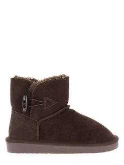 Leren Winterboots "Pillar Youth" Donkerbruin -Gstar Kleding Winkel gooce leren winterboots pillar youth donkerbruin 1